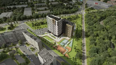 2-к кв. Нижегородская область, Нижний Новгород ул. Красных Зорь, 23Д ...