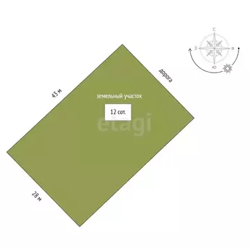 Участок в Мордовия, с. Лямбирь ул. 70 лет Победы (12.0 сот.)