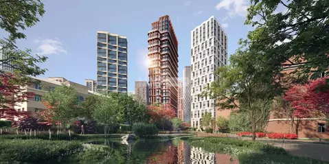 3-к кв. Москва Тишинский Бульвар жилой комплекс (114.6 м)