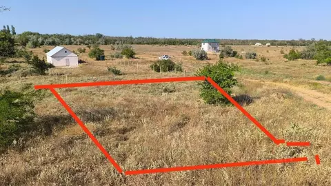 Участок в Крым, Ленинский район, Останинское с/пос, с. Песочное  (15.0 ...