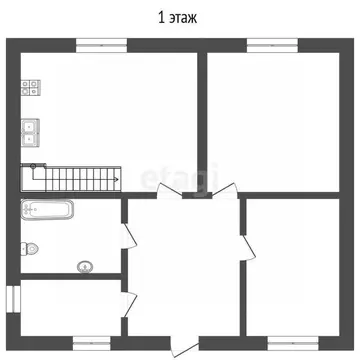 Дом в Тюменская область, Тюмень Мелиоратор СНТ, ул. Садовая (58 м)