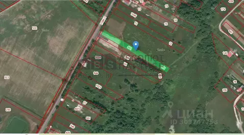 Участок в Новгородская область, Новгородский район, Ракомское с/пос, ...