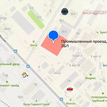 Склад в Свердловская область, Екатеринбург проезд Промышленный, 2Б/1 ...