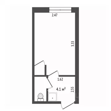 Студия Тюменская область, Тюмень проезд Геологоразведчиков, 46 (13.4 ...