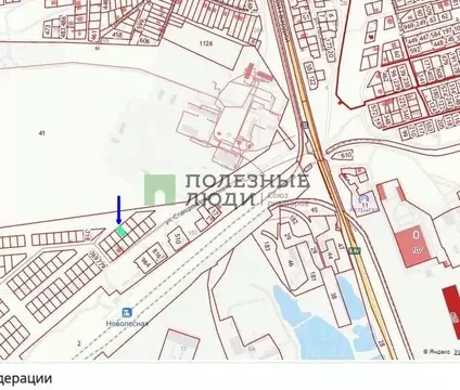 Участок в Астраханская область, Астрахань Станция Новолесная ул. (5.62 ...