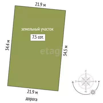 Дом в Тюмень, садовое товарищество Царево, Скворцовая улица (90 м)