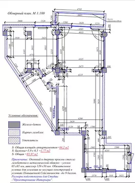 2-комнатная квартира: Ялта, Таврическая улица, 2Б (85.97 м)