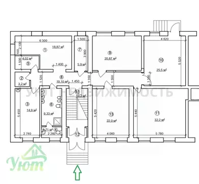 Офис в Московская область, Жуковский ул. Гагарина, 64к2 (188 м)