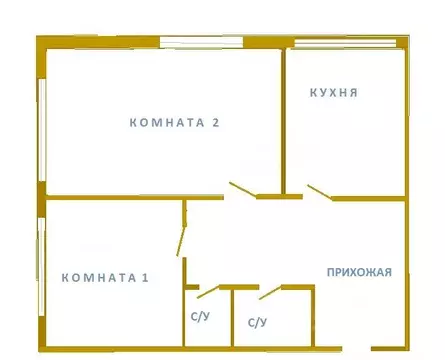 2-к кв. Московская область, Ленинский городской округ, Дрожжино пгт ш. ...