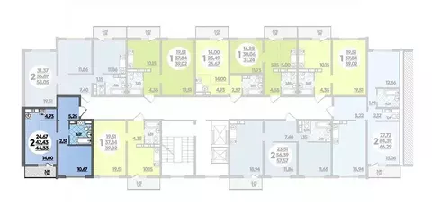 2-к кв. Краснодарский край, Краснодар ул. Генерал-лейтенанта ...