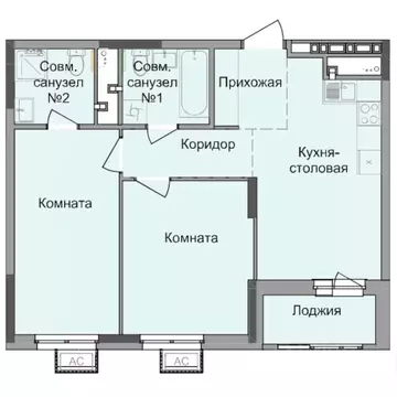 2-к кв. Удмуртия, Ижевск Северо-Западный жилрайон, 4-й мкр, Истории ...