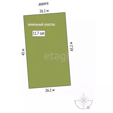 Участок в Марий Эл, Йошкар-Ола городской округ, д. Шоя-Кузнецово ул. ...