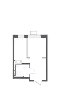 Квартира, студия, 26 м
