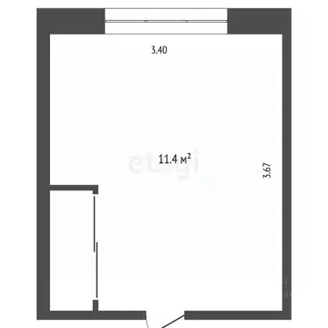 Комната Тюменская область, Тюмень Олимпийская ул., 15 (12.7 м)