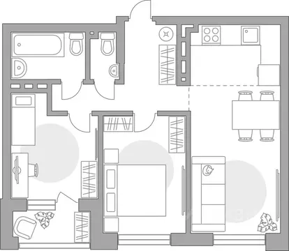 3-к кв. Башкортостан, Уфа Зеленая Роща жилрайон, Лесная Симфония жилой ...