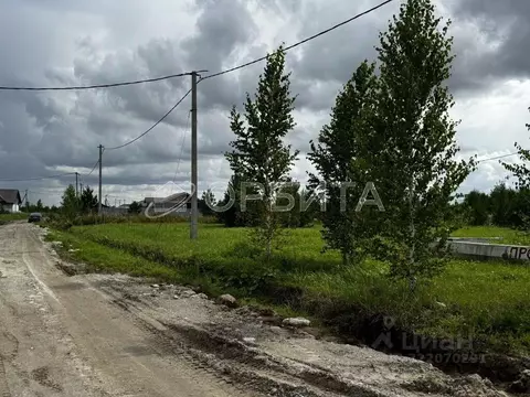 Участок в Тюменская область, Тюменский муниципальный округ, с. ...