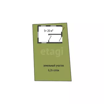 Дом в Брянская область, Брянск Прогресс СНТ,  (25 м)