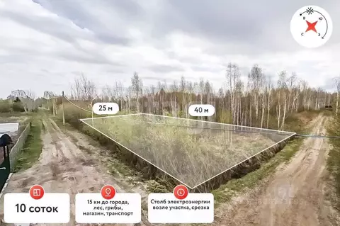 Участок в Тюменская область, Нижнетавдинский муниципальный округ, ...