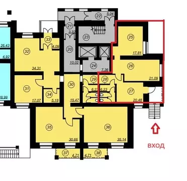 Офис в Владимирская область, Владимир ул. Пугачева, 75 (66 м)