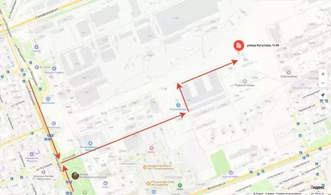 Склад в Красноярский край, Красноярск ул. Кутузова, 1с48 (645 м)