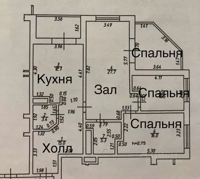 3-к кв. Краснодарский край, Краснодар Дальняя ул., 39/3 (115.0 м)