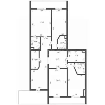 4-к кв. Ямало-Ненецкий АО, Тарко-Сале Пуровский район, ул. Строителей, ...