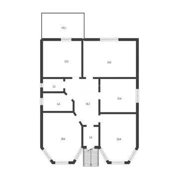 Дом в Ставрополь, садовое товарищество Гвоздика, улица Гвоздика-3 ...