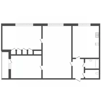 3-к кв. Пермский край, Пермь Переселенческая ул., 100 (79.2 м)