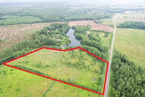 Участок в Калужская область, Боровский муниципальный округ, Совьяки ...