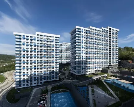 Студия Краснодарский край, Сочи Бытха мкр, ул. Ясногорская, 16/2к10 ...