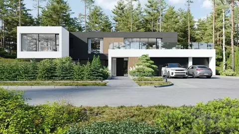 Коттедж в Ленинградская область, Выборгский район, Первомайское с/пос, ...