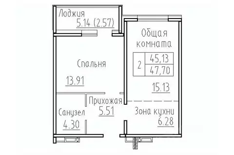 2-к кв. Новосибирская область, Новосибирский район, Мичуринский ...