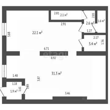 Помещение свободного назначения в Смоленская область, Смоленск ул. ...