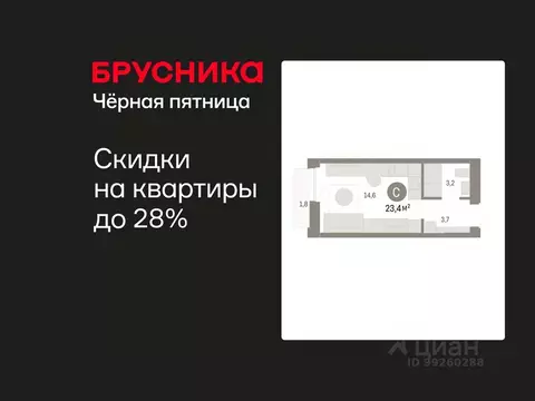 Студия Свердловская область, Екатеринбург Юго-Западный жилрайон, Южные ...