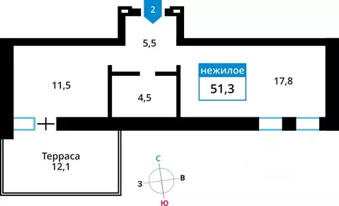 Помещение свободного назначения в Московская область, Красногорск ...
