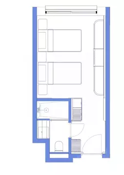 Студия Ставропольский край, Пятигорск ул. Леваневского, 3Д (21.1 м)