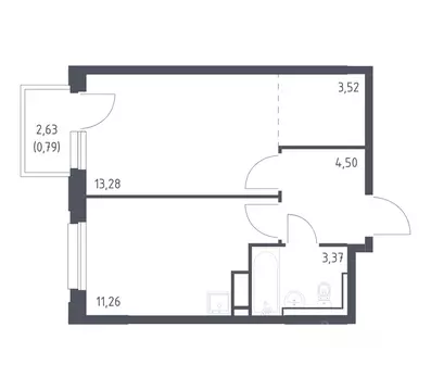 1-к кв. Ленинградская область, Мурино Всеволожский район, Новые ...