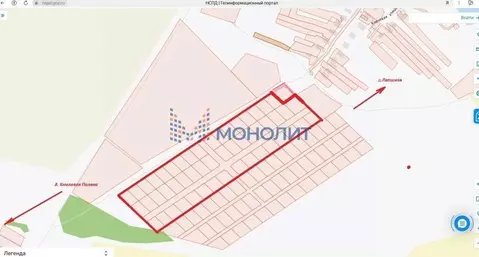 Участок в Нижегородская область, Дальнеконстантиновский муниципальный ...