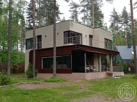 Дом в Ленинградская область, Выборгский район, Полянское с/пос, пос. ...