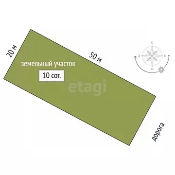 Участок в Мордовия, Саранск Натуралист СНТ,  (10.0 сот.)