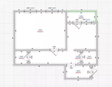 2-комнатная квартира: Кострома, 7-й Окружной проезд, 6 (74.3 м)