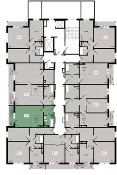 1-к кв. Красноярский край, Красноярск Пашенный мкр,  (35.0 м)