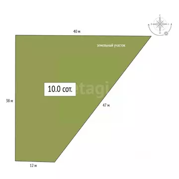 Участок в Алтай, Майминский район, с. Подгорное Центральная ул. (10.0 ...