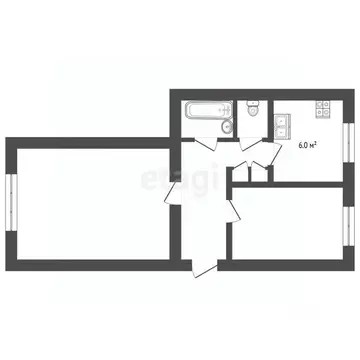 2-к кв. Крым, Саки ул. Ленина (52.6 м)