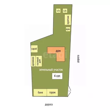 Дом в Забайкальский край, Читинский район, № 20 Никишиха СНТ  (28 м)