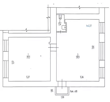 Помещение свободного назначения в Пермский край, Пермь ул. Мира, 116 ...