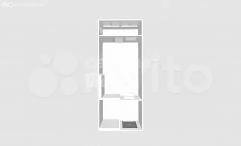 Квартира-студия: Уфа, улица Лётчика Кобелева, 1 (21.8 м)