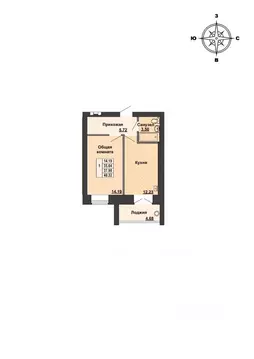 1-к кв. Марий Эл, Медведевский район, Руэмское с/пос, пос. Руэм ул. ...