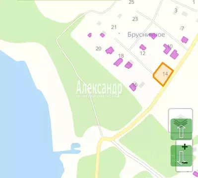 Участок в Ленинградская область, Выборгский район, Красносельское ...