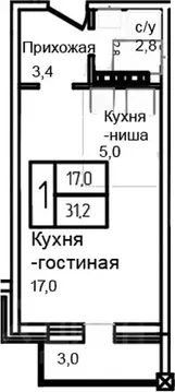 Студия Москва, Москва, Троицк  (28.2 м)